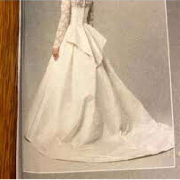Vintage Butterick “B5731” Elegant White Lace Wedding Dress Seeing Pattern (New) - Picture 4 of 8